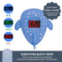 Dreambaby Whale Shark USB Rechargeable Baby Bath Thermometer - Instant Read, Digital Room and Baby Bathtub Water Fun