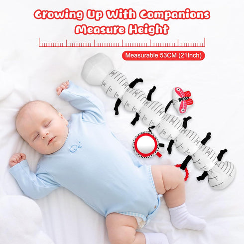 0-12 3 6 12 Tummy Baby Toys Months - Musical Caterpillar Stuffed Animal Soft Plush Toys for Infant Girls Boys Months
