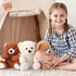 Liliful 8 Pieces 8 Inch Bear Stuffed Animal Bulk, Soft Plush Toys for Baby Shower Christmas Birthday Party Gifts