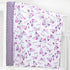 BORITAR Baby Blanket for Girls, Soft Plush Minky Fabric, Double Layer Dotted Backing with Elegant Purple Butterfly (30