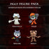 PIGGY Collectible Figure Pack with DLC - Includes Four 3” Characters from Series 2