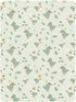 miaozhen 1 Pack 52x28 Cotton Baby Crib Sheets for Boys Girls Comfy Breathable Baby Green Playful Duck Toddler Mattress