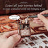 CUTEBEE Book Nook Kit - DIY Miniature House Dollhouse Kit for Adult and Teens, Booknook Bookshelf Decor Alley Model