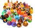 50 Pack 2.3 Inch (50 XY-WQ Rubber Duck for Jeeps Bath Toy Assortment - Bulk Floater Duck for Kids - Baby Showers