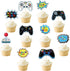 Video Game Party Supplies Set, Birthday Decoration for Boys, HAPPY BIRTHDAY Gamer Banner, Serves 20