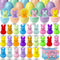 24 Pack Prefilled Easter Eggs with Bunny Mochi Squishy Toys, Filled Easter