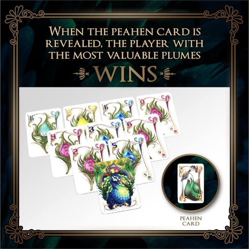 2-6 Calliope Games Enchanted Plumes - Strategy Card Game - Perfect for Family Game Night - Players - from The Makers