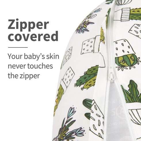 ZT-Z15 ALVABABY Nursing Pillow Cover Slipcover Soft and Comfortable Feathers Design Maternity Breastfeeding Newborn