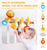 0-3-6-9-12 Tummy (07-Little Jollybaby Crib Stroller Car Seat Toys for Baby Months, Time Hanging Sensory Toys