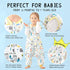 WONDAY Toddler Sleep Sack, Sleep Sack 2t-3t, Sleep Sack Baby Wearable Blanket, Sleeping Bag Summer Toddler Baby Sleep Sacks with Feet, Sleeveless Soft Toddler Sleeping Sack