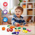 Set Set Wooden Play Food for Toddlers Toys Pretend Play Kitchen Accessories Veggies Cutting for Kids Gift for Boys