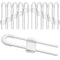 TERDEWE (10 pack white) 4 button Cabinet Locks, U-Shaped Proofing Drawers Safety Child