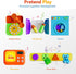 Montessori Busy Board for 1-2 Years Old - Toddler Toys for 1+ Years Old, Baby Musical Toy, Sensory Learning Educational