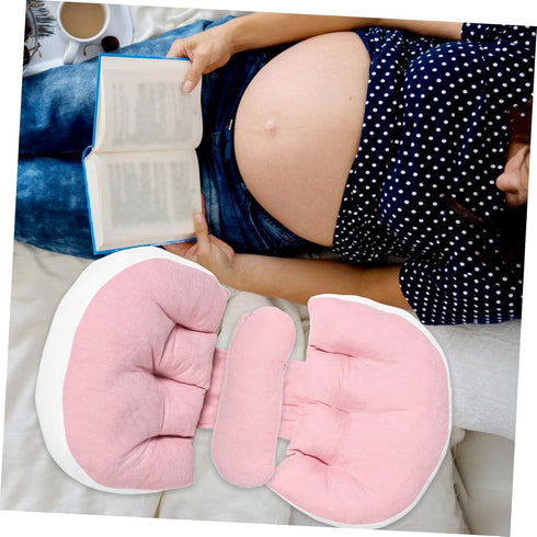 ORFOFE U-Shaped Pregnancy Support Pillow for Ergonomic Abdomen and Cushion Lightweight Nursing Pillow for Pregnant