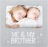 Tiny Ideas Me and My Brother Picture Frame, Christmas Photo Picture Frame,