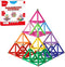 MONILON 160 Pcs Magnet Building Sticks Kids Toys, Lengthen Magnetic Construction Building Blocks