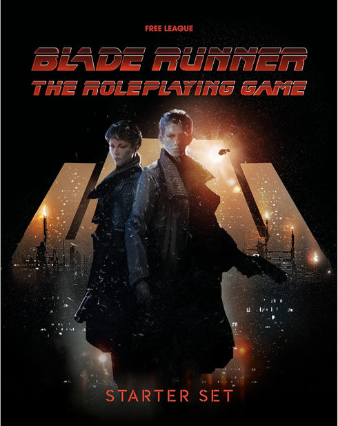 Free League Blade Runner RPG: Starter Set - Boxed Set, SciFi RPG