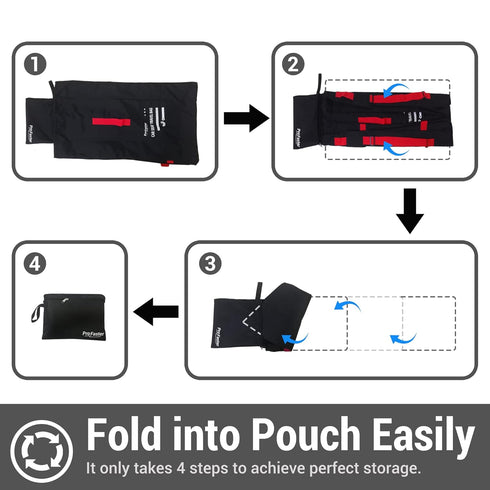 ProFaster Backpack Car Seat Travel Bag for Air Travel - Karfast Universal Infant Carseat Gate Check Bag Cover