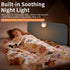 PlentiVive 48" Travel Bed Rails for Toddlers with Motion Sensor Light, Foldable Toddler Bed Rail Extra Long Safety