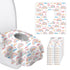 kimitimi 20 Pack Toilet Seat Covers Disposable for Kids Toddlers & Adults, Extra