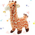 Hopearl Walking Giraffe Interactive Electronic Pet Plush Toy, Sounds and Movements, Gifts for Toddlers, 9''