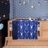GFU Baby Blanket 30 x 40 Inch, Soft Minky Infant Receiving Blanket with Antler Arrow Print