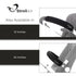 StrollAir Set of Two Universal Handle Sleeve Covers, Black, 9 Inch