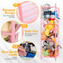 BEINGMATE Care Large Stuffed Animal Storage, Wooden Stuffed Animal Storage Zoo, Toy Holder, Space Saving Toy Zoo