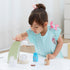 8 Teamson Kids - Little Chef Frankfurt Wooden Coffee Machine Play Kitchen Accessories - Green- pcs