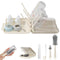6 in 1 Baby Bottle Brush Set,Bottle Cleaner Brush Kit with Silicone