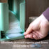 Dew & Dawn Breastmilk Freezer Organizer-Sage Green Storage Tower w/ Metal Freeze Tray, Breast Milk Storage Design, Mint