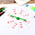 Tatuo 40 Pieces Game Spinner - 4 Inch Plastic Arrow Board Magnetic Toys for Party, School, Home, 4 Colors