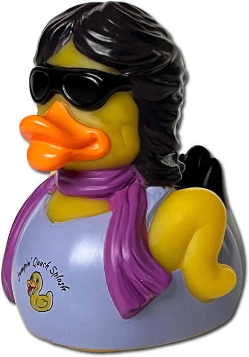 Jumpin' Quack Splash - Floating Rubber Ducks, Collectible Bath Toy Gift for Kids & Adults