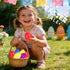Yxwomenxy Countdown Easter Eggs Magnetic Wooden Animal Train for Kids,Easter Basket Stuffers,Easter Eggs Surprise