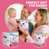 6-12 Tummy 48 6-12 Baby Girl Toys Months - Unicorn Crawling & Moving Musical Toy, Vibrating Time Baby Toy with Songs