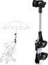 Generic Universal Umbrella Holder for Chair, 360 Adjustable Umbrella Clamp Mount for Stroller,