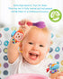 SSK Soft Baby Wrist Rattle Foot Finder Socks Set, Cotton Plush Infant Toys for Newborn Boy Girl 0-18 Months