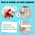 Countertop Overhangs(10 Pack) TOWODE Cabinet Locks Baby Proofing Cabinets Locks Child Safety Baby Proof Drawer Locks No