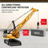 Boys,11-Channel 2.4GHz 3 4-7 8 9 10 Dwi Dowellin Remote Control Crawler Crane for RC Construction Crane Toy for Kids