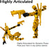13 SetAssembled, 3D Dummy 13 13 (5-Pack) Gatling Gun Titan Action Figure Robot T Action Figure Printed Action Fidget