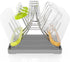 Baby Bottle Drying Rack, Space Saving Bottle Drying Tree Rack with Drainboard