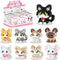 Mini Cat Building Block Sets, 9 Style Cute Cat Building Blocks Miniature
