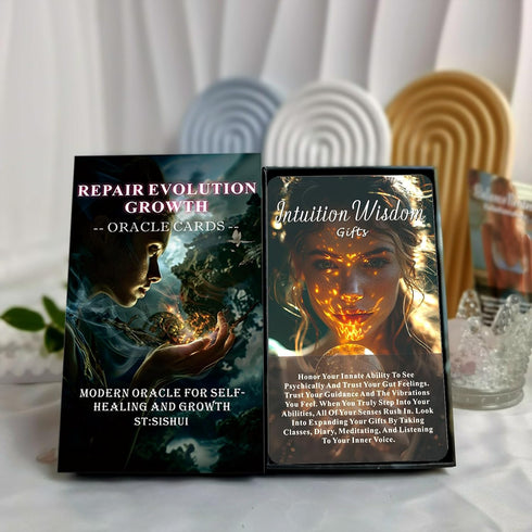 Healing Oracle Cards Deck, Self-Healing Tool for Beginners, Discover What Needs to Shift or Release for Your Highest