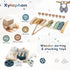 6-12 6-12-18 6-24 Montessori Toys for Months, Baby Toys Months with Baby Blocks Cup Toys, Pull String Toys, Shape