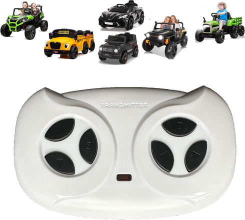 JR1602 FCC 2.4G Bluetooth Remote Control for Ride On Car, Transmitter Accessories for Kids SUV