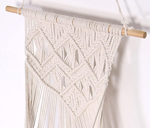 Stuffed Animal Hammock Wall Hanging Net, Plush Toy Holder for Kidroom Nursery, Cream