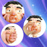 Set, Pimple Popper Toy Ultra Soft Cute Face Pimple Popping Fidget Toy, Refillable Pimple Toy with Sensory Cream