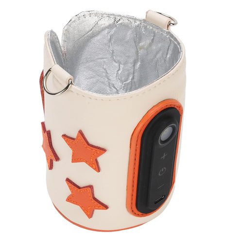 Kikumi 10W 26 Insulated Lid for Milk Bottles Stable Constant Heating Portable Portable Lid with Digital Display