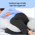 27"" 55"", Medline Maternity Body Pillow, Sleep Pillow, U-Shape, Adult Side Sleepers, Full Body Pregnancy Pillow