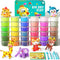 Cutedeer Air Dry Clay Kit, 36 Colors Modeling Clay for Kids, Ultra Light Magic Clay with Sculpting Tools